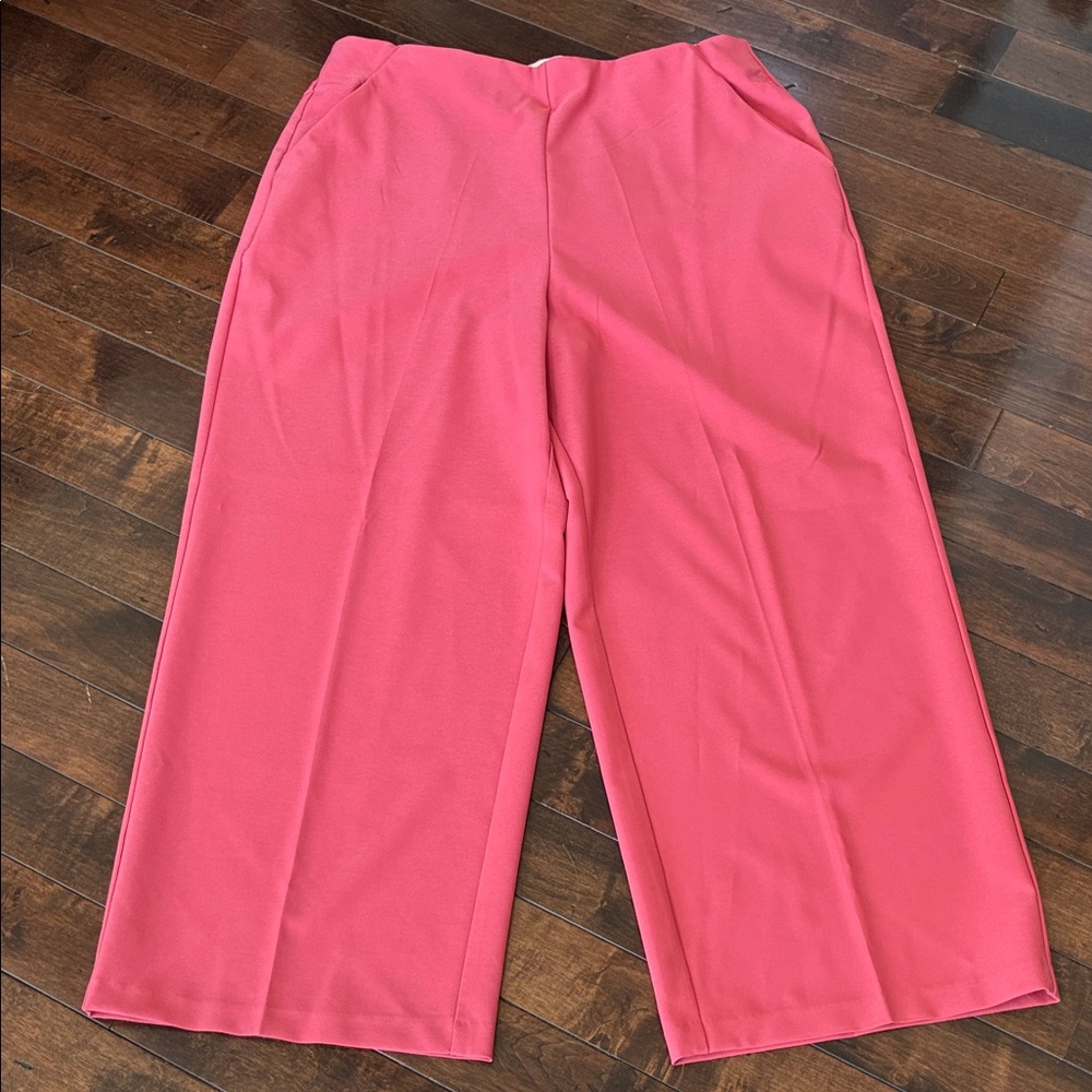 Torrid Pull-On Wide Leg Studio High-Rise Pant Salmon Women’s 2X (Torrid size 2) - Picture 3 of 10